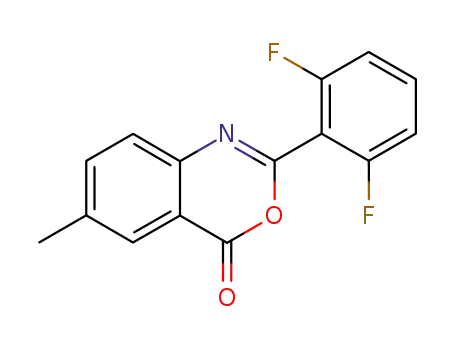 (2,6-Difluoro-phenyl)-6-methyl-4H-3,1-benzoxazin4-one