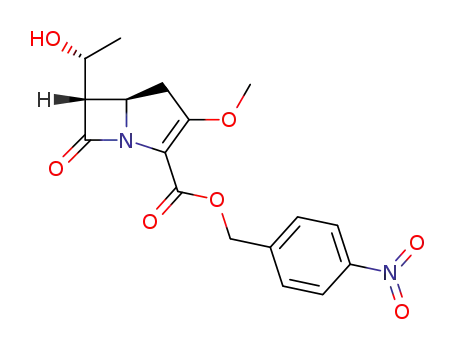 (5R,6S)-6-((R)-1-Hydroxy-ethyl)-3-methoxy-7-oxo-1-aza-bicyclo[3.2.0]hept-2-ene-2-carboxylic acid 4-nitro-benzyl ester