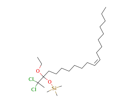 [(Z)-1-(1,1-Dichloro-ethyl)-1-ethoxy-octadec-9-enyloxy]-trimethyl-silane
