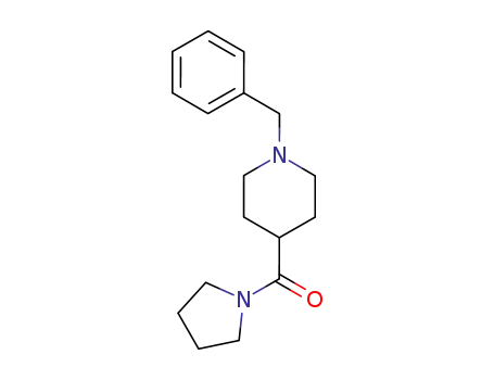 N-benzyl-4-(pyrrolidin-1-ylcarbonyl)piperidine