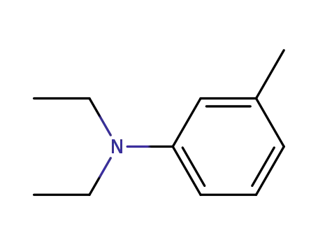 Molecular Structure of 91-67-8 (N,N-Diethyl-m-toluidine)