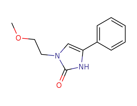 1-(2-methoxy-ethyl)-4-phenyl-1,3-dihydro-imidazol-2-one