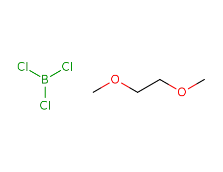 1,2-dimethoxy-ethane; compound with trichloroborane
