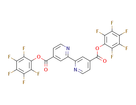 2,2'-bipyridine-4,4'-dicarboxylic acid pentafluorophenolic ester