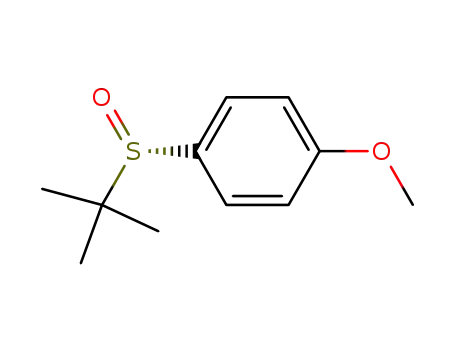 (-)-(S)-tert-butyl (4-methoxyphenyl) sulfoxide