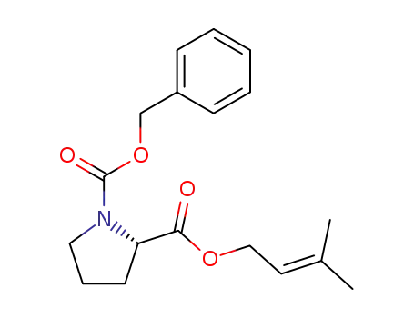 (S)-Pyrrolidine-1,2-dicarboxylic acid 1-benzyl ester 2-(3-methyl-but-2-enyl) ester