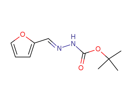 히드라진 카르 복실 산, (2- 푸라 닐 메틸렌)-, 1,1- 디메틸 에틸 에스테르 (9CI)