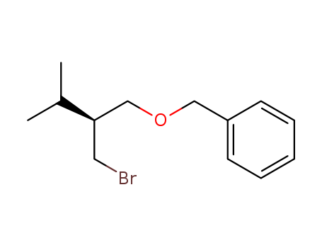 1-(((S)-2-(Bromomethyl)-3-methylbutoxy)methyl)benzene