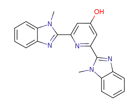bis(2,6-bis(1'-methylbenzimidazolyl)-4-hydroxypyridine)