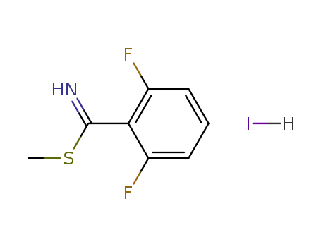 2,6-difluoro-thiobenzimidic acid methyl ester; hydriodide