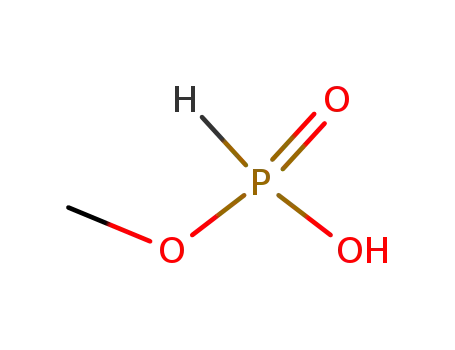Molecular Structure of 13590-71-1 (methyl hydrogenphosphonate)