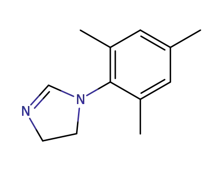 Molecular Structure of 717110-52-6 (1H-Imidazole, 4,5-dihydro-1-(2,4,6-trimethylphenyl)-)