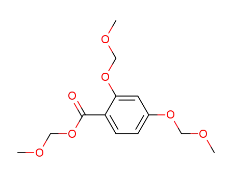 2,4-bis-methoxymethoxy-benzoic acid methoxymethyl ester