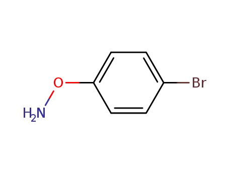 Molecular Structure of 65440-82-6 (Hydroxylamine, O-(4-bromophenyl)-)