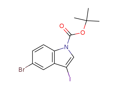 tert-butyl 5-bromo-3-iodo-1H-indole-1-carboxylate