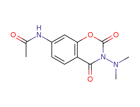 7-acetylamino-3-dimethylamino-benzo[e][1,3]oxazine-2,4-dione