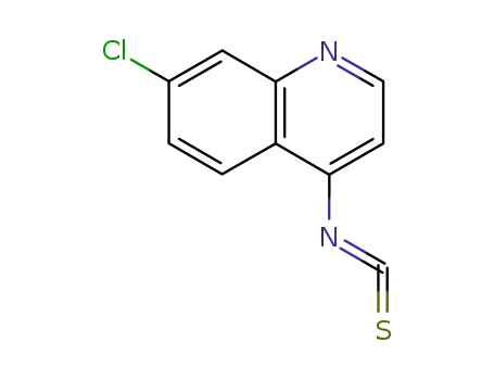 Molecular Structure of 884647-32-9 (7-chloro-4-isothiocyanatoquinoline)