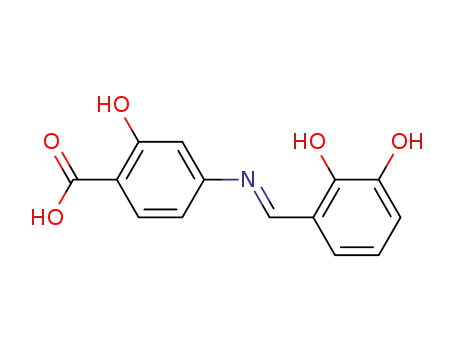 (E)-4-((2,3-dihydroxybenzylidene)amino)-2-hydroxybenzoicacid