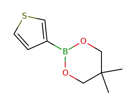 2-(thiophen-3-yl)-5,5-dimethyl-1,3,2-dioxaborinane