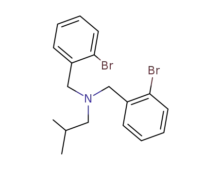 N,N-bis(2-bromobenzyl)-N-(2-methylpropyl)amine