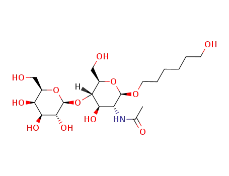 6-hydroxyhexyl β-N-acetyllactosaminide