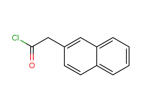 Molecular Structure of 37859-25-9 (2-(2-Naphthyl)acetyl chloride)