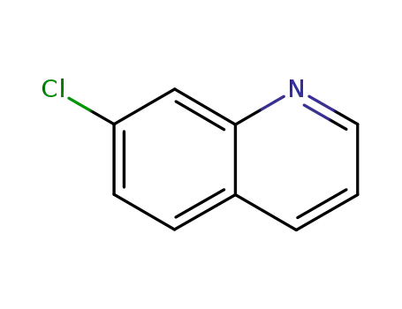 Molecular Structure of 612-61-3 (7-CHLOROQUINOLINE)