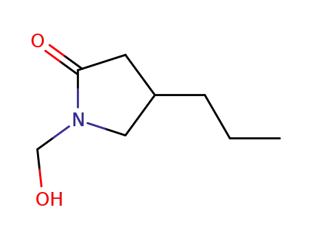1-(hydroxymethyl)-4-propylpyrrolidin-2-one
