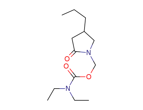(2-oxo-4-propylpyrrolidin-1-yl)methyl diethylcarbamate