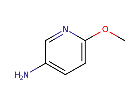 Molecular Structure of 6628-77-9 (5-Amino-2-methoxypyridine)