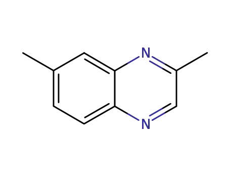 Molecular Structure of 39859-62-6 (Quinoxaline, 2,7-dimethyl-)
