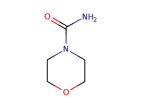 Molecular Structure of 2158-02-3 (morpholine-4-carboxamide)