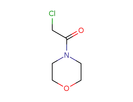 Molecular Structure of 1440-61-5 (4-(2-CHLOROACETYL)MORPHOLINE)