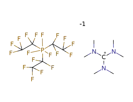 hexamethylguanidinium tris(pentafluoroethyl)trifluorophosphate