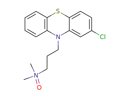 Molecular Structure of 1672-76-0 (chlorpromazine N-oxide)
