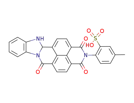 5-methyl-2-(1,3,6-trioxo-3,6-dihydrobenzimidazo[2,1-b]benzo[imn][3,8]-phenanthrolin-2-yl)benzenesulfonic acid