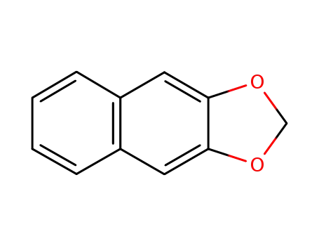 Molecular Structure of 269-43-2 (naphtho[2,3-d][1,3]dioxole)