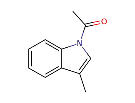 Molecular Structure of 23543-66-0 (3-Methyl-1-acetyl-1H-indole)