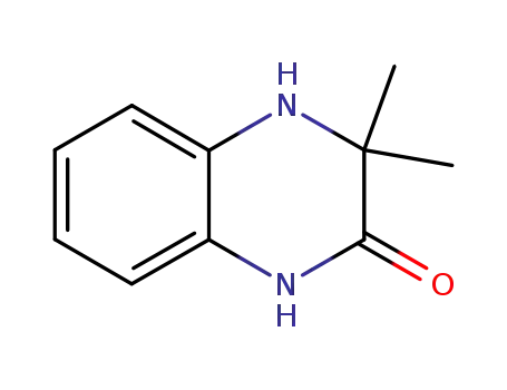 Molecular Structure of 80636-30-2 (2(1H)-Quinoxalinone,3,4-dihydro-3,3-dimethyl-(9CI))