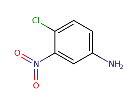 Molecular Structure of 635-22-3 (4-Chloro-3-nitroaniline)