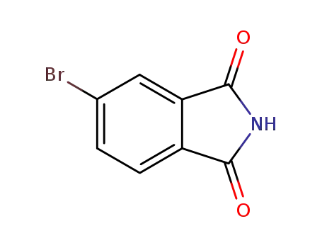 Molecular Structure of 6941-75-9 (4-Bromophthalimide)