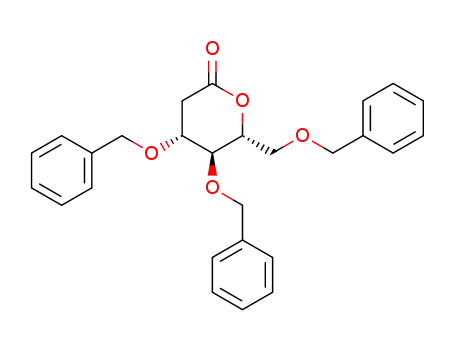 (4R,5S,6R)-4,5-bis(benzyloxy)-6-(benzyloxymethyl)tetrahydro-2H-pyran-2-one