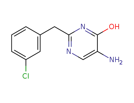 5-Amino-2-(m-chlorobenzyl)-4-hydroxy-pyrimidine
