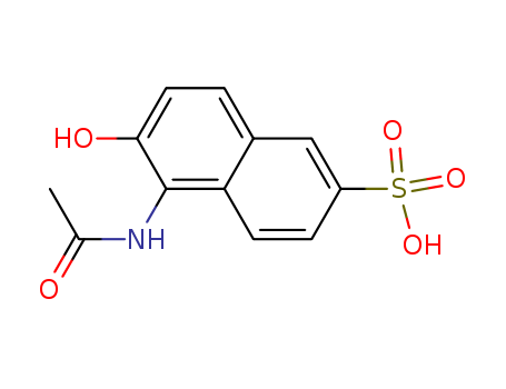 2-Naphthalenesulfonicacid, 5-(acetylamino)-6-hydroxy-