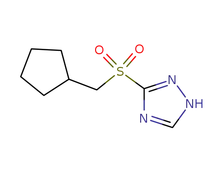 C-Cyclopentylmethyl 1,2,4-Triazol-3-yl Sulfone
