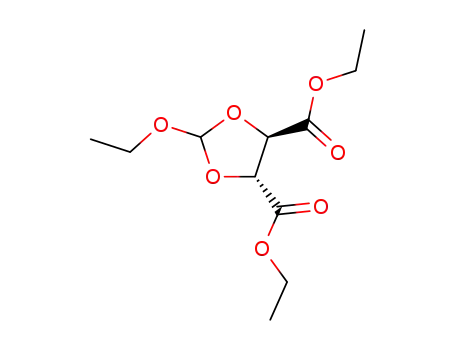 L-(R,R)-2-ethoxy-1,3-dioxolane-4,5-dicarboxylic acid diethyl ester