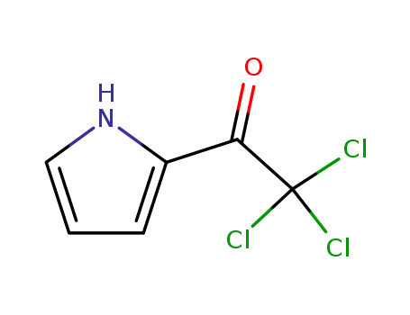 Molecular Structure of 35302-72-8 (2-(Trichloroacetyl)pyrrole)