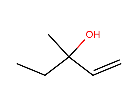 Molecular Structure of 918-85-4 (3-METHYL-1-PENTEN-3-OL)
