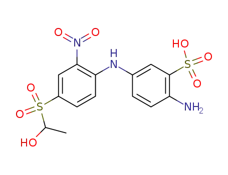 4-(4-amino-3-sulfophenyl)-amino-3-nitrophenyl hydroxyethyl sulfone