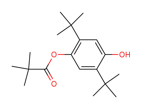 2,5-di-t-butyl-4-trimethylacetoxyphenol